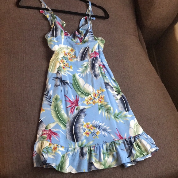 Blue floral dress - Picture 3 of 7